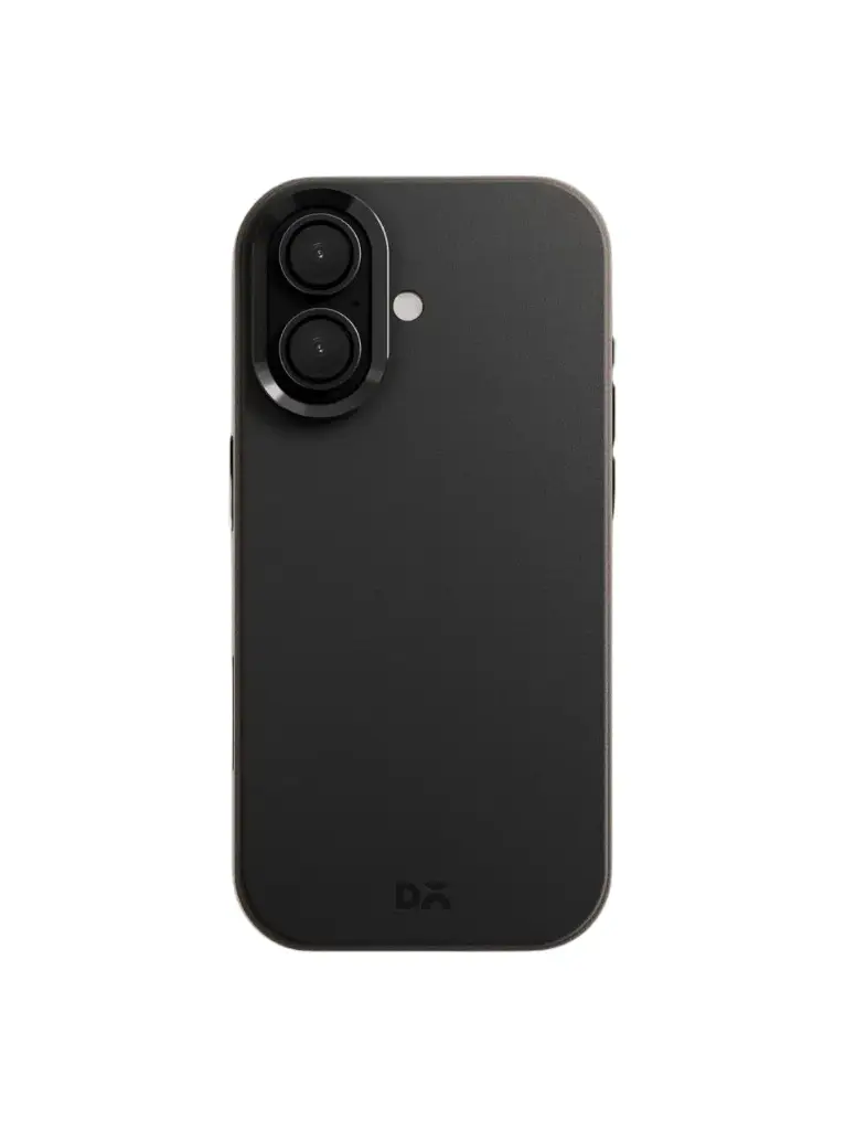 Black-Beige Leatherite  Phone Case Cover for iPhone 16 